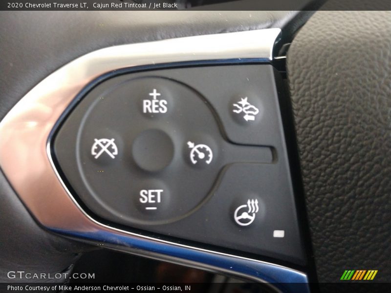 Cajun Red Tintcoat / Jet Black 2020 Chevrolet Traverse LT