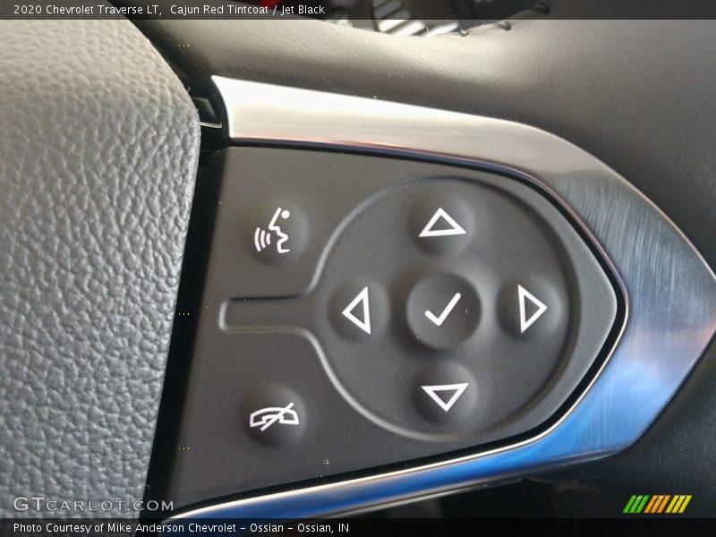 Cajun Red Tintcoat / Jet Black 2020 Chevrolet Traverse LT