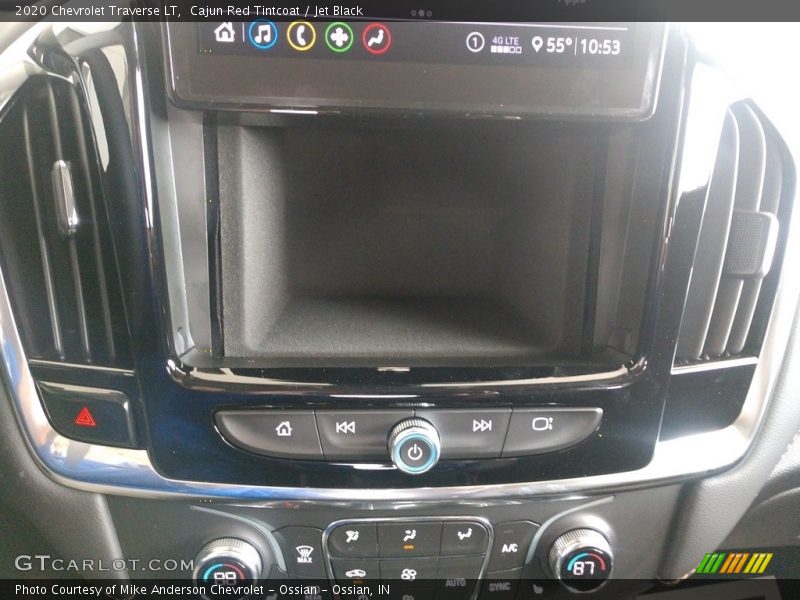 Cajun Red Tintcoat / Jet Black 2020 Chevrolet Traverse LT