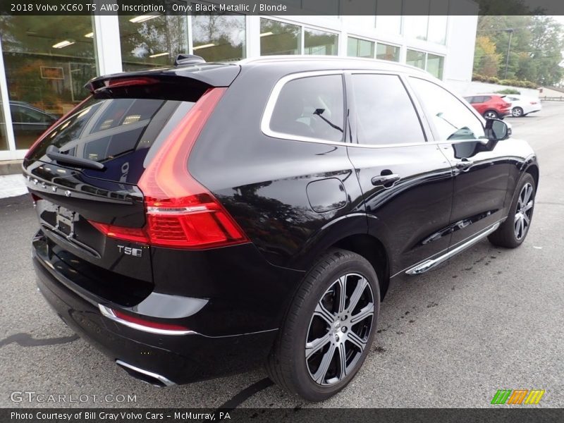 Onyx Black Metallic / Blonde 2018 Volvo XC60 T5 AWD Inscription