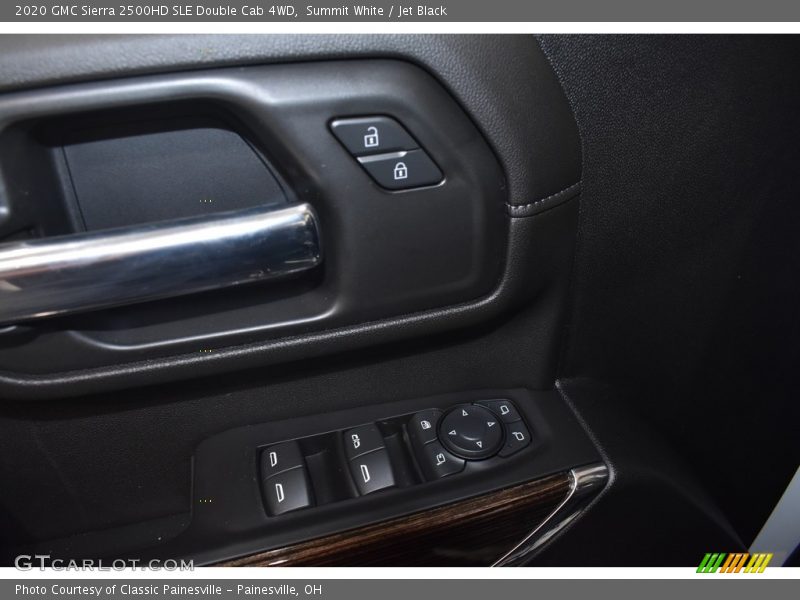 Summit White / Jet Black 2020 GMC Sierra 2500HD SLE Double Cab 4WD