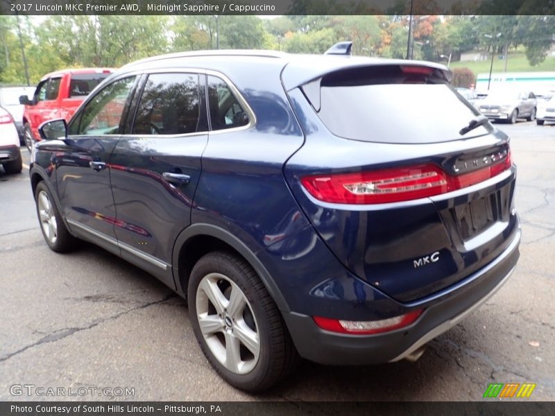 Midnight Sapphire / Cappuccino 2017 Lincoln MKC Premier AWD