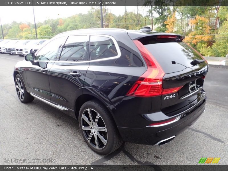 Onyx Black Metallic / Blonde 2018 Volvo XC60 T5 AWD Inscription
