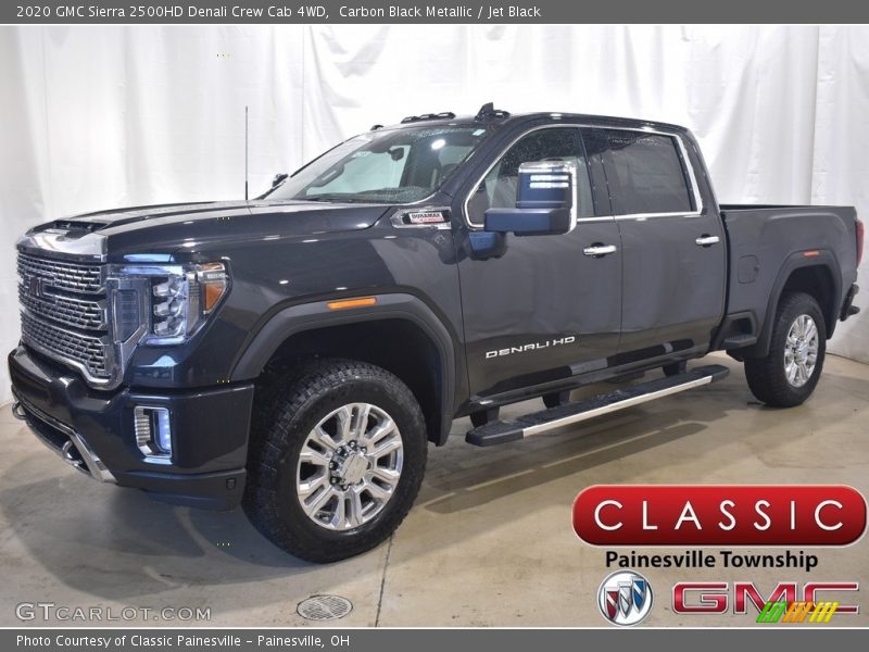 Carbon Black Metallic / Jet Black 2020 GMC Sierra 2500HD Denali Crew Cab 4WD