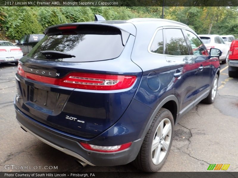 Midnight Sapphire / Cappuccino 2017 Lincoln MKC Premier AWD
