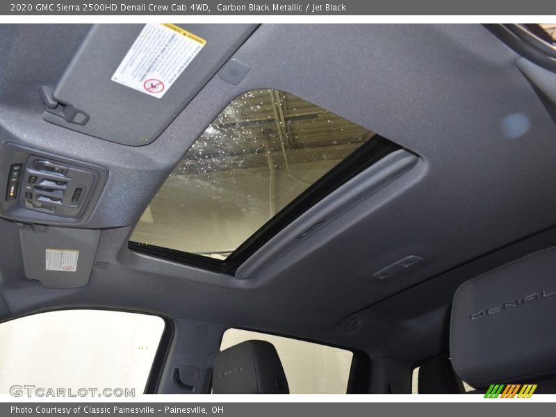 Carbon Black Metallic / Jet Black 2020 GMC Sierra 2500HD Denali Crew Cab 4WD