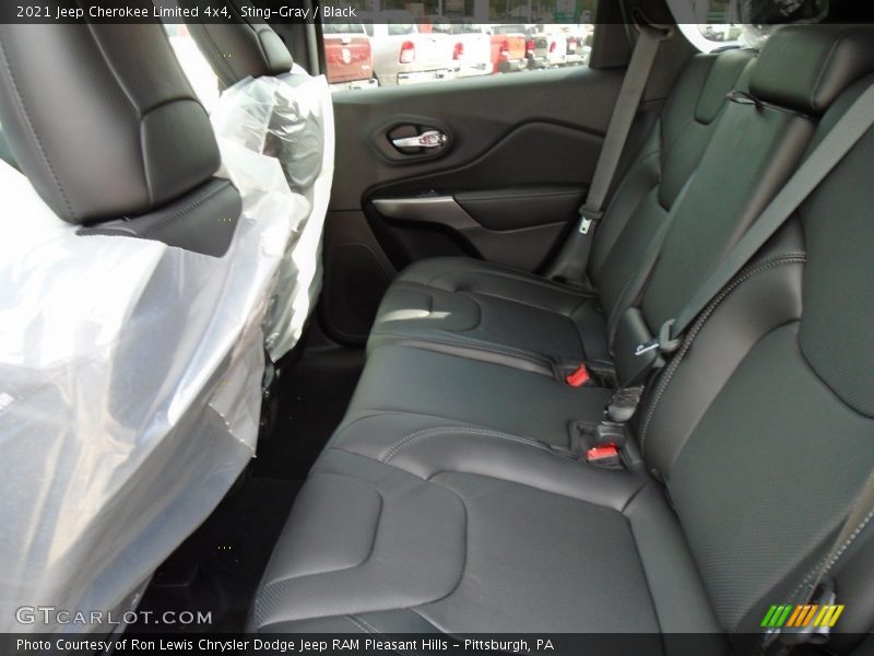 Rear Seat of 2021 Cherokee Limited 4x4