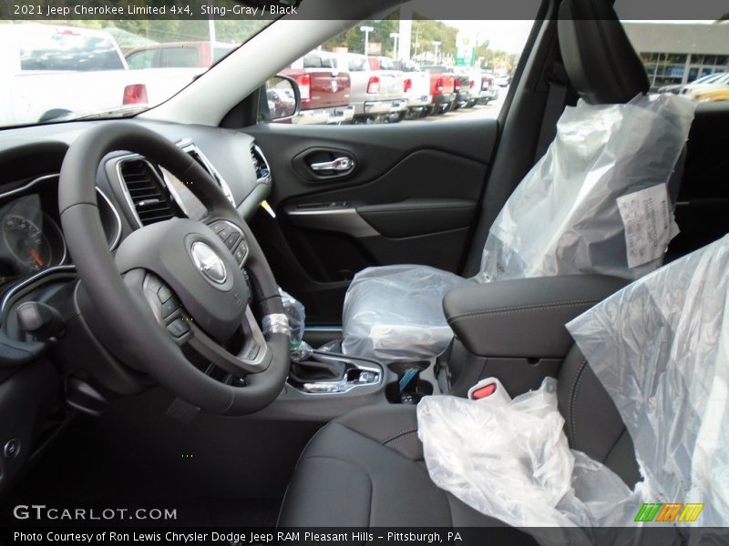Sting-Gray / Black 2021 Jeep Cherokee Limited 4x4