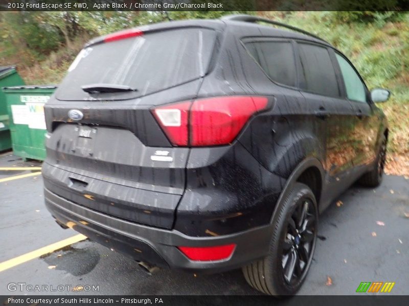 Agate Black / Chromite Gray/Charcoal Black 2019 Ford Escape SE 4WD
