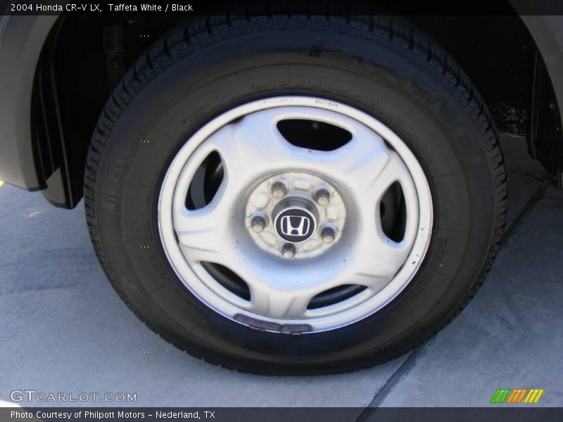 Taffeta White / Black 2004 Honda CR-V LX