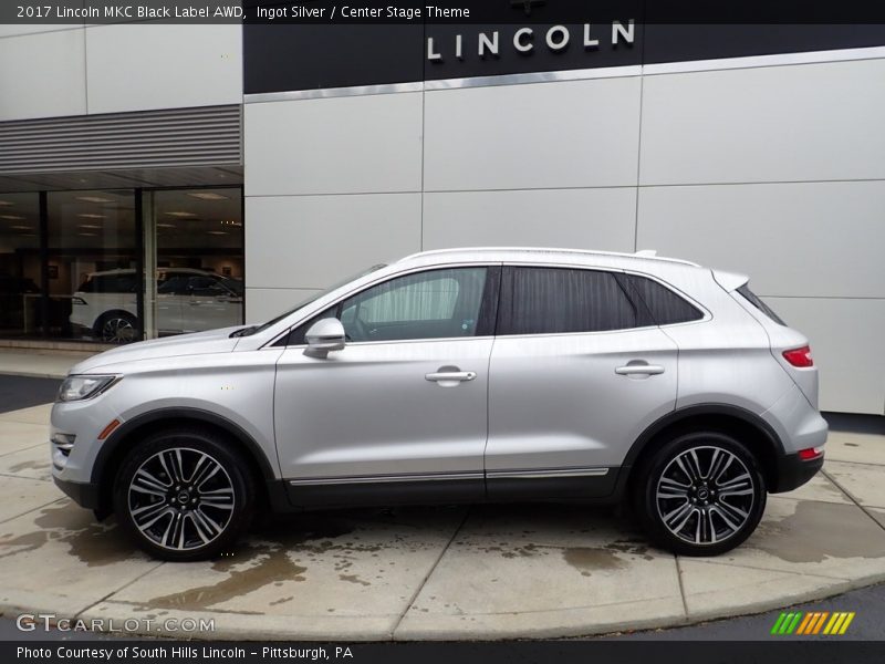  2017 MKC Black Label AWD Ingot Silver