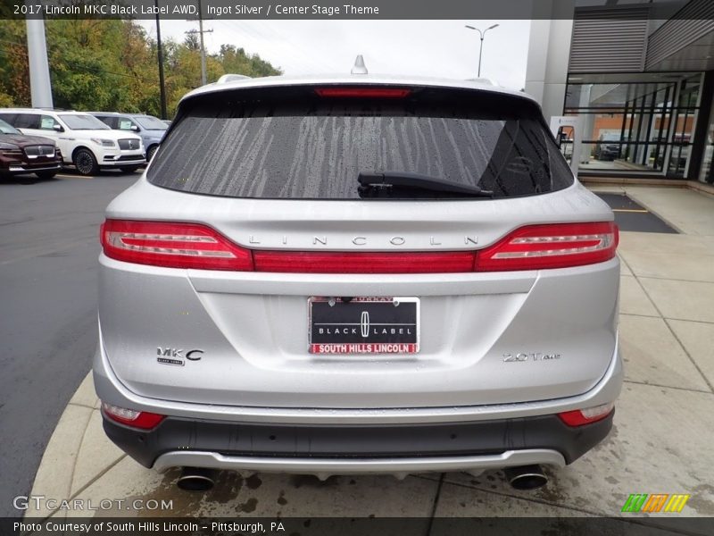 Ingot Silver / Center Stage Theme 2017 Lincoln MKC Black Label AWD