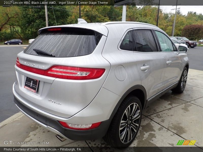 Ingot Silver / Center Stage Theme 2017 Lincoln MKC Black Label AWD