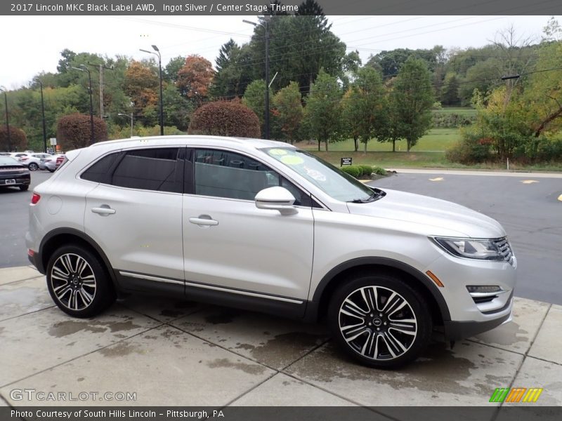 Ingot Silver / Center Stage Theme 2017 Lincoln MKC Black Label AWD
