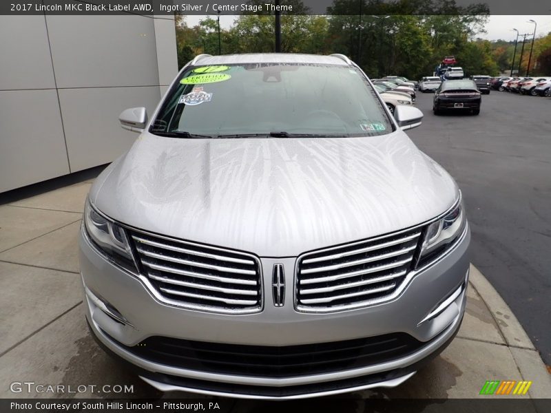 Ingot Silver / Center Stage Theme 2017 Lincoln MKC Black Label AWD
