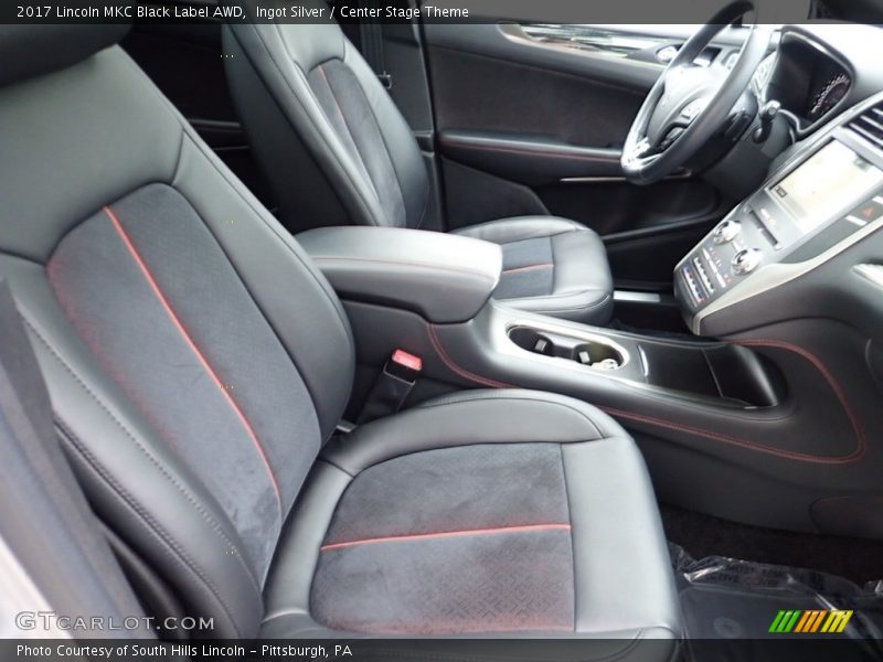 Front Seat of 2017 MKC Black Label AWD