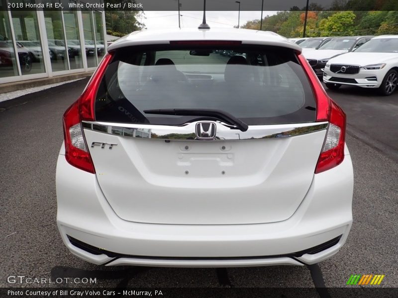 White Orchid Pearl / Black 2018 Honda Fit EX