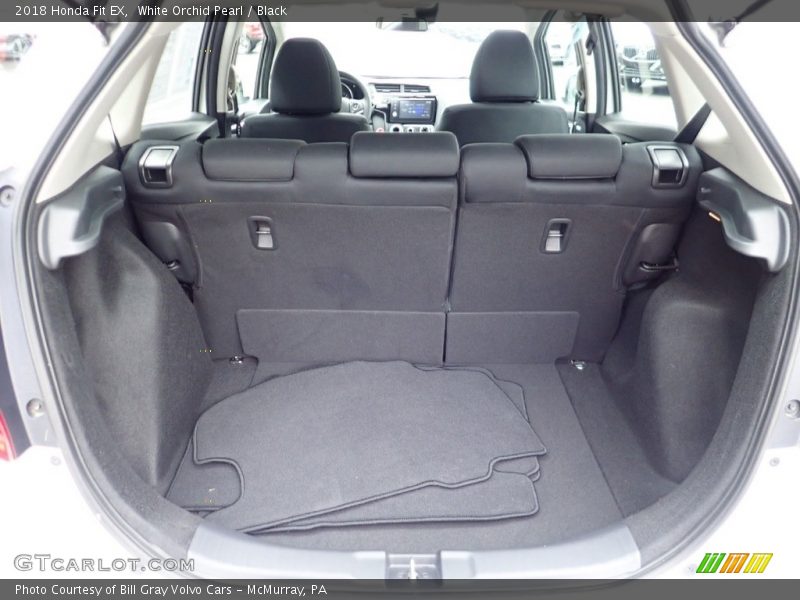 White Orchid Pearl / Black 2018 Honda Fit EX