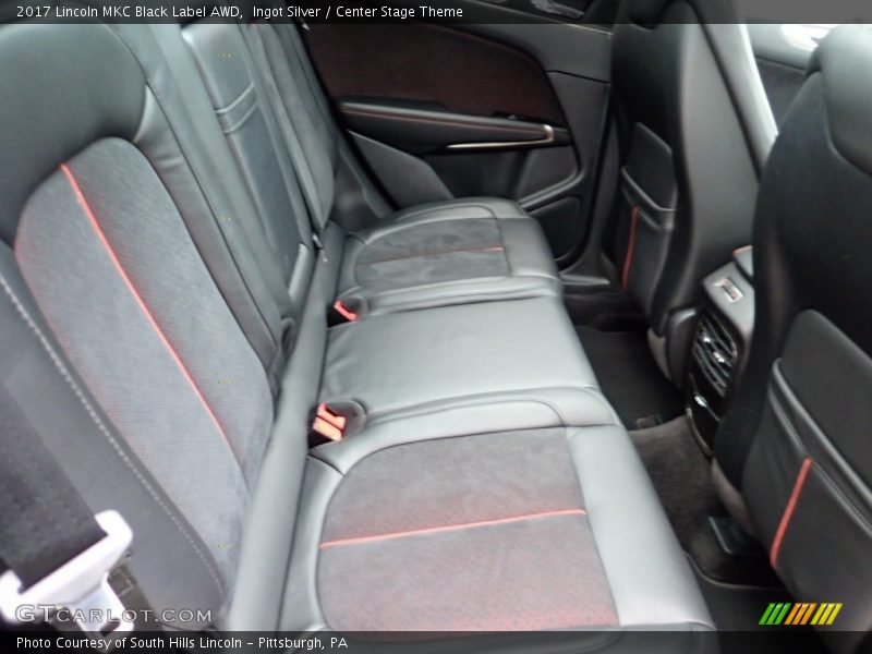 Rear Seat of 2017 MKC Black Label AWD