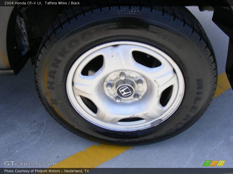 Taffeta White / Black 2004 Honda CR-V LX