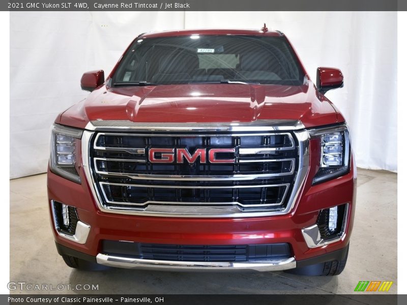 Cayenne Red Tintcoat / Jet Black 2021 GMC Yukon SLT 4WD