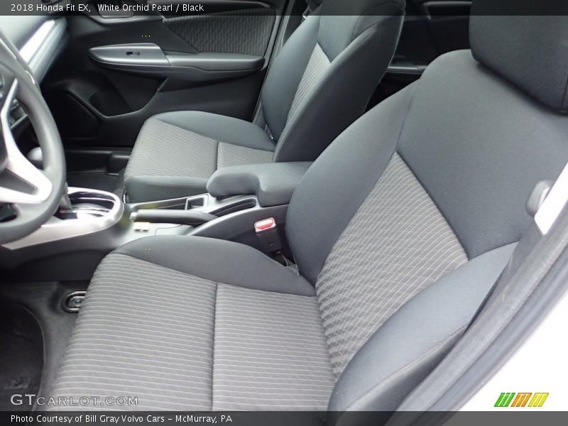 White Orchid Pearl / Black 2018 Honda Fit EX