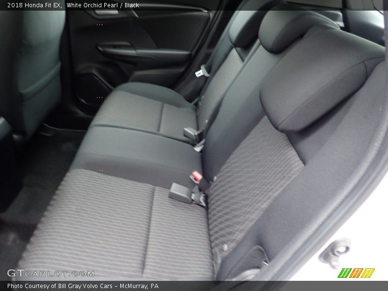 White Orchid Pearl / Black 2018 Honda Fit EX