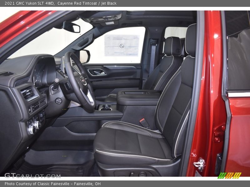 Cayenne Red Tintcoat / Jet Black 2021 GMC Yukon SLT 4WD