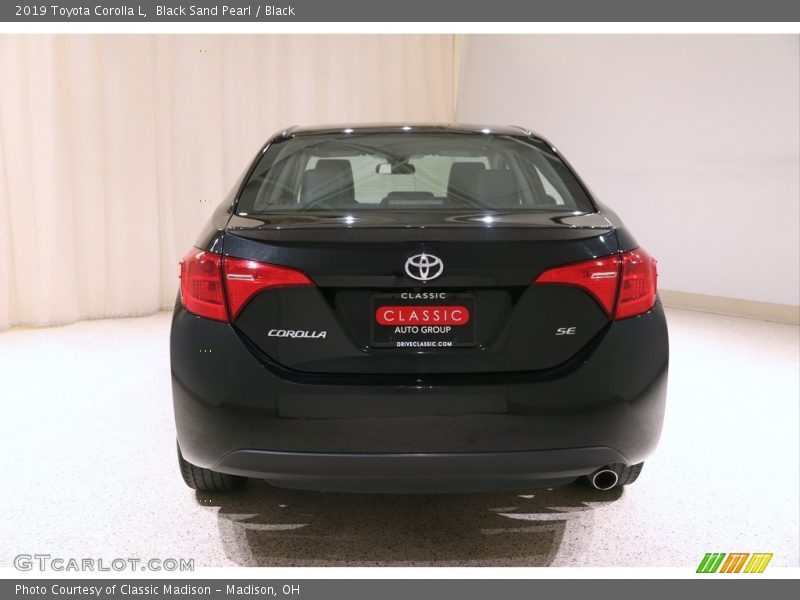 Black Sand Pearl / Black 2019 Toyota Corolla L