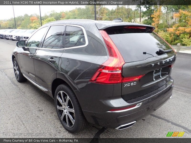 Savile Gray Metallic / Charcoal 2021 Volvo XC90 T8 eAWD Inscription Plug-in Hybrid