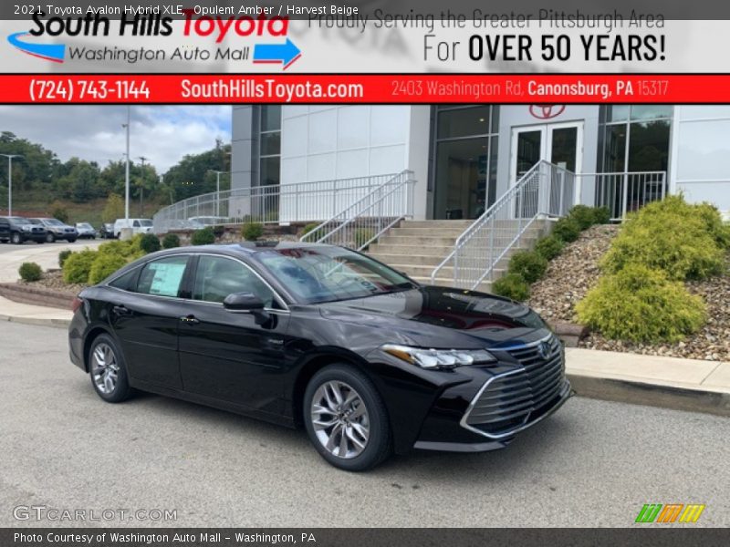 Opulent Amber / Harvest Beige 2021 Toyota Avalon Hybrid XLE