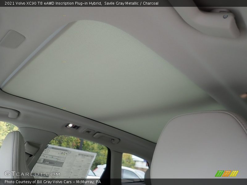 Sunroof of 2021 XC90 T8 eAWD Inscription Plug-in Hybrid