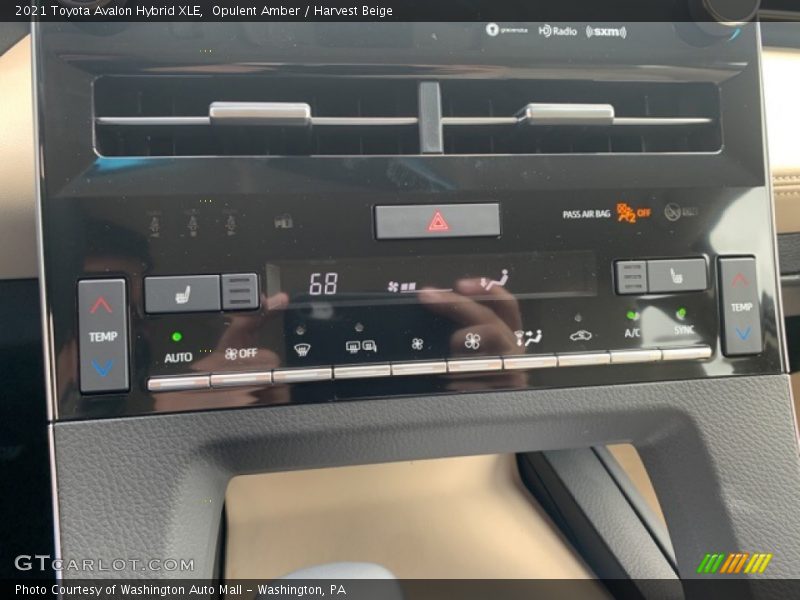 Opulent Amber / Harvest Beige 2021 Toyota Avalon Hybrid XLE