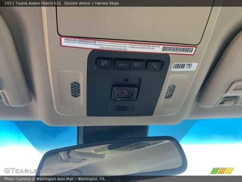Opulent Amber / Harvest Beige 2021 Toyota Avalon Hybrid XLE
