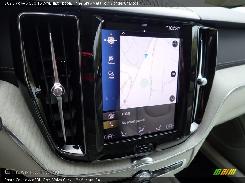 Navigation of 2021 XC60 T5 AWD Inscription