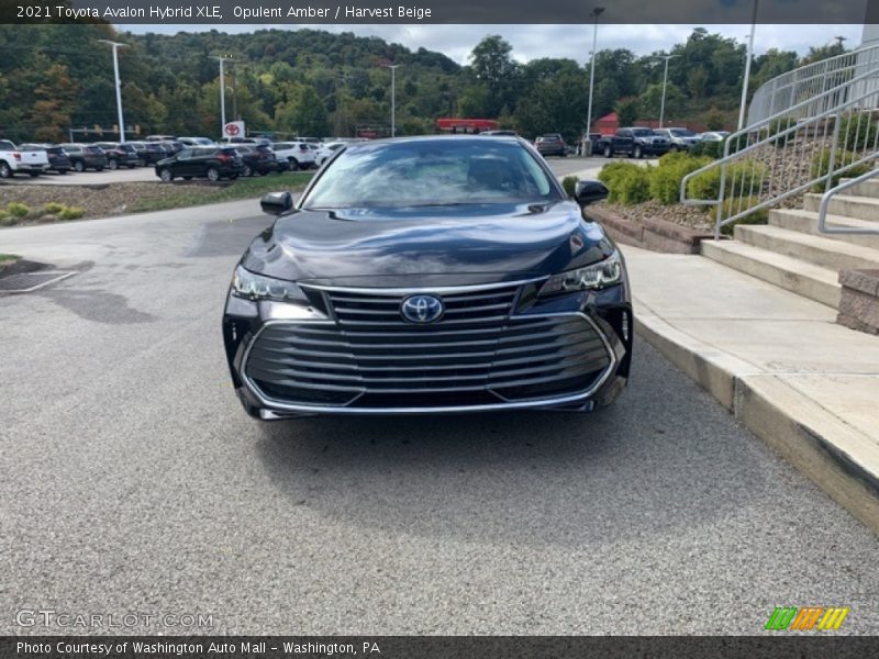 Opulent Amber / Harvest Beige 2021 Toyota Avalon Hybrid XLE