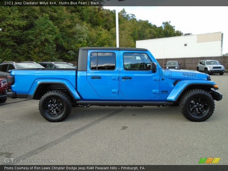  2021 Gladiator Willys 4x4 Hydro Blue Pearl