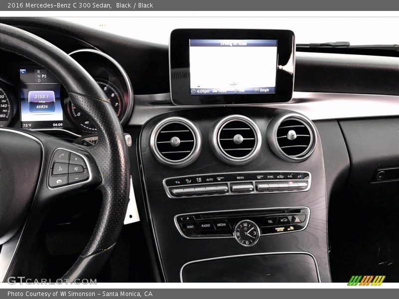 Black / Black 2016 Mercedes-Benz C 300 Sedan