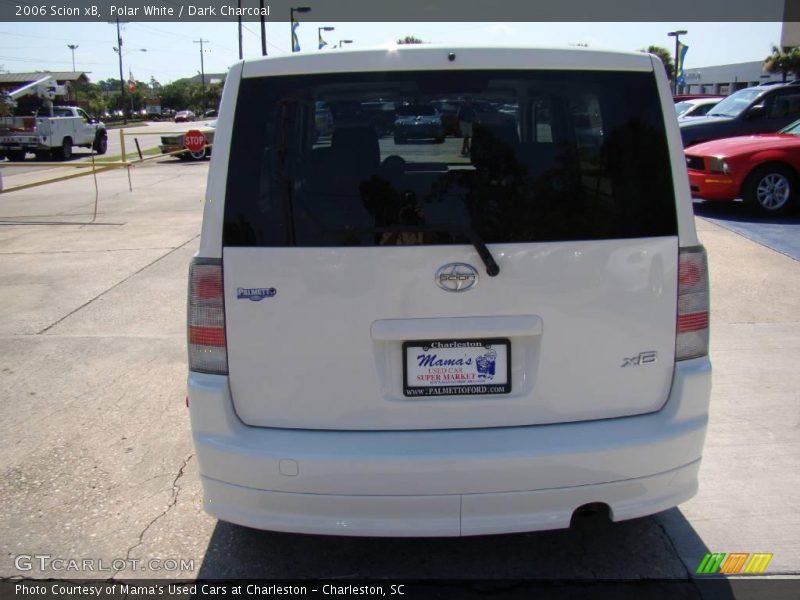 Polar White / Dark Charcoal 2006 Scion xB