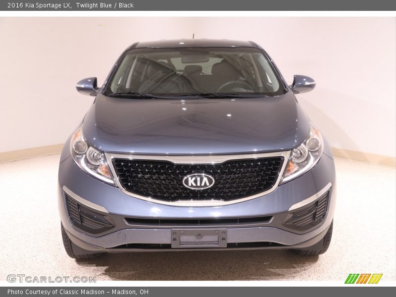 Twilight Blue / Black 2016 Kia Sportage LX