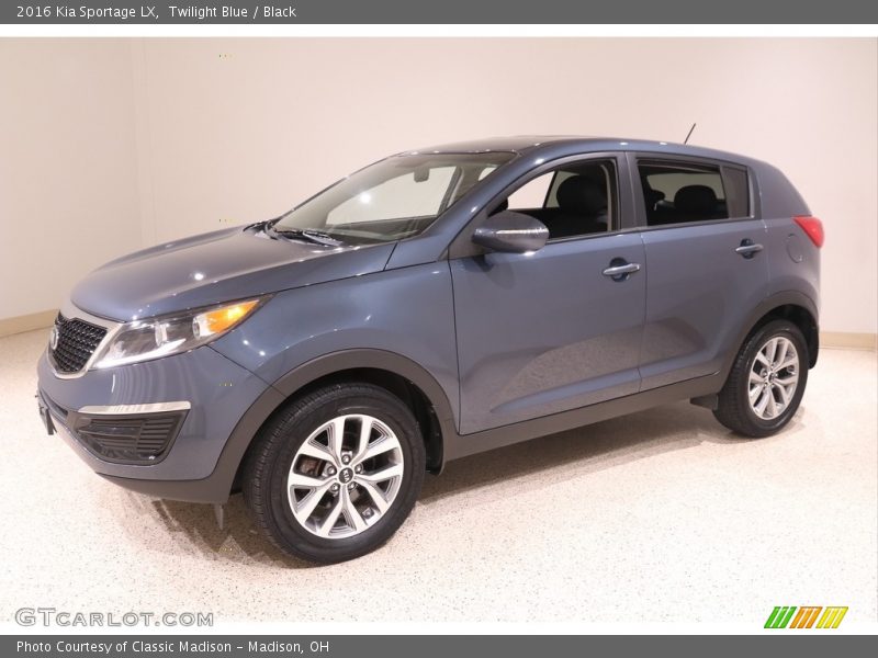 Twilight Blue / Black 2016 Kia Sportage LX