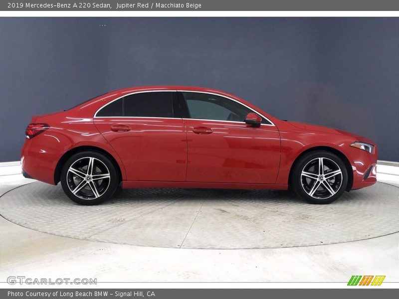  2019 A 220 Sedan Jupiter Red