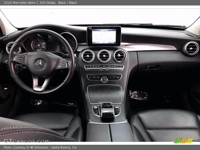 Black / Black 2016 Mercedes-Benz C 300 Sedan