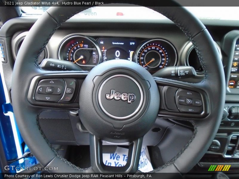  2021 Gladiator Willys 4x4 Steering Wheel