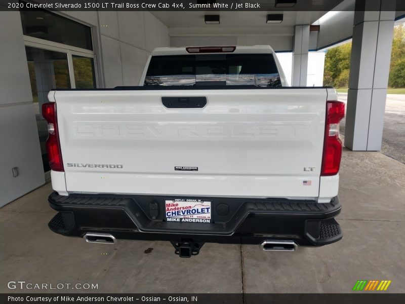Summit White / Jet Black 2020 Chevrolet Silverado 1500 LT Trail Boss Crew Cab 4x4