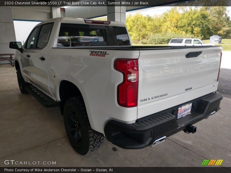 Summit White / Jet Black 2020 Chevrolet Silverado 1500 LT Trail Boss Crew Cab 4x4