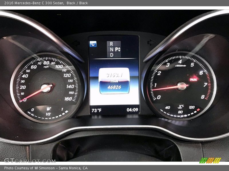 Black / Black 2016 Mercedes-Benz C 300 Sedan