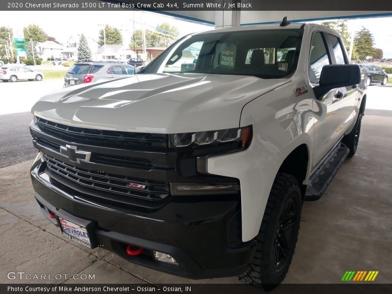 Summit White / Jet Black 2020 Chevrolet Silverado 1500 LT Trail Boss Crew Cab 4x4