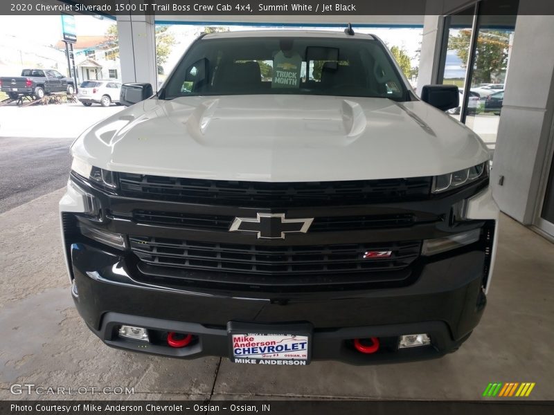 Summit White / Jet Black 2020 Chevrolet Silverado 1500 LT Trail Boss Crew Cab 4x4
