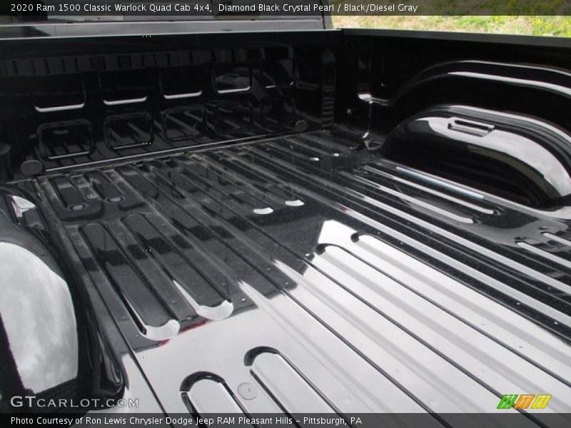 Diamond Black Crystal Pearl / Black/Diesel Gray 2020 Ram 1500 Classic Warlock Quad Cab 4x4